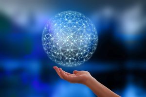 Image depicting blockchain network 